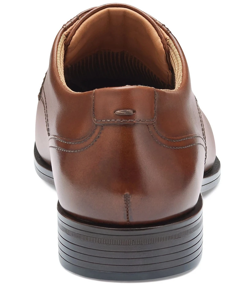 Johnston & Murphy Men's Reeve Leather Plain Toe Oxfords