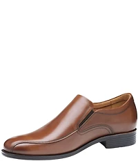 Johnston & Murphy Men's Reeve Leather Bike Toe Venetian Loafers