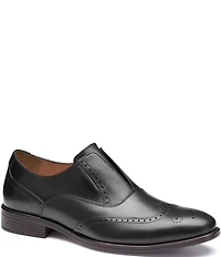 Johnston & Murphy Men's Reeve Wingtip Slip-On