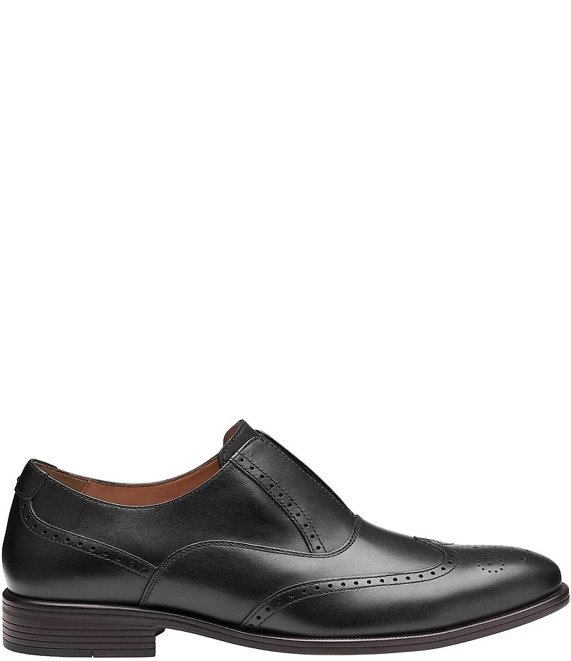 Johnston & Murphy Men's Reeve Wingtip Slip-On