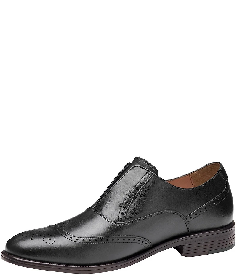 Johnston & Murphy Men's Reeve Wingtip Slip-On