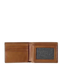 Johnston & Murphy Men's Rhodes 2-in-1 Full Grain Leather Billfold Wallet