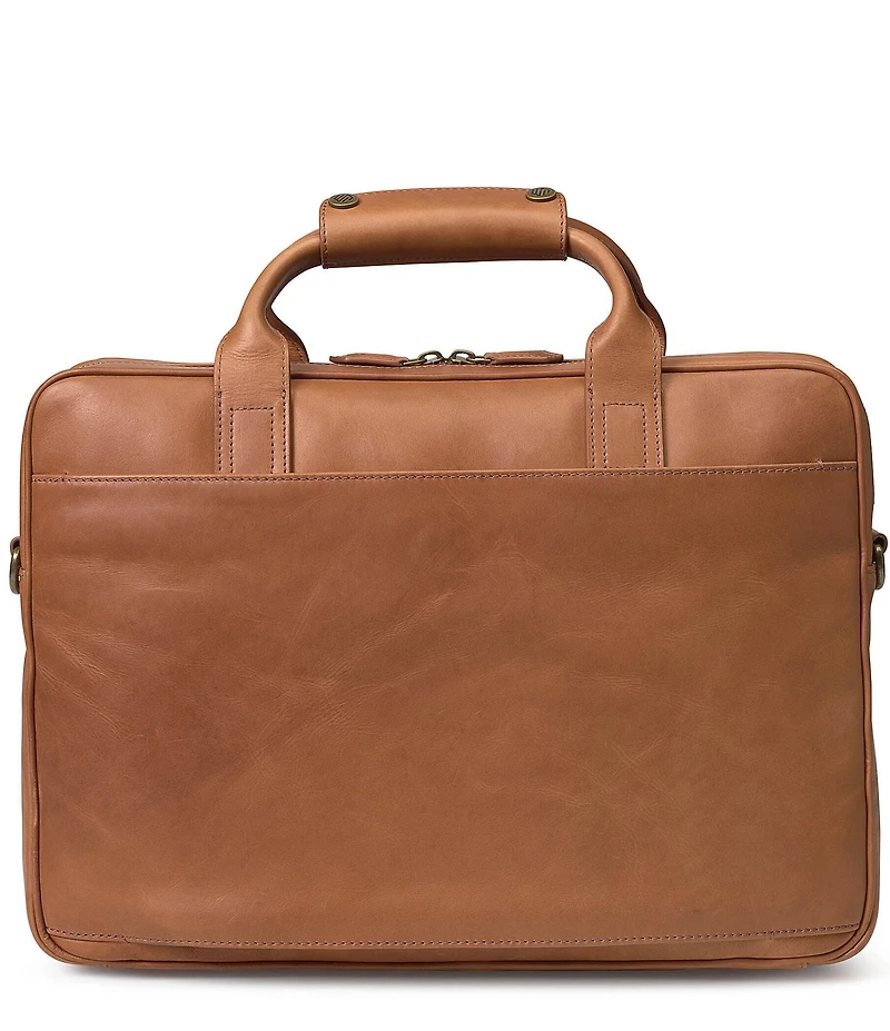 Johnston & Murphy Men's Rhodes Leather Briefcase