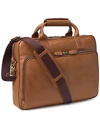 Johnston & Murphy Men's Rhodes Leather Briefcase