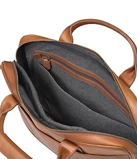 Johnston & Murphy Men's Rhodes Leather Briefcase