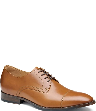 Johnston & Murphy Men's Richland Leather Cap Toe Oxfords