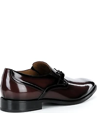 Johnston & Murphy Men's Richland Leather Bit Buckle Loafers