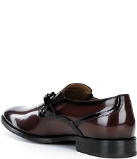 Johnston & Murphy Men's Richland Leather Bit Buckle Loafers