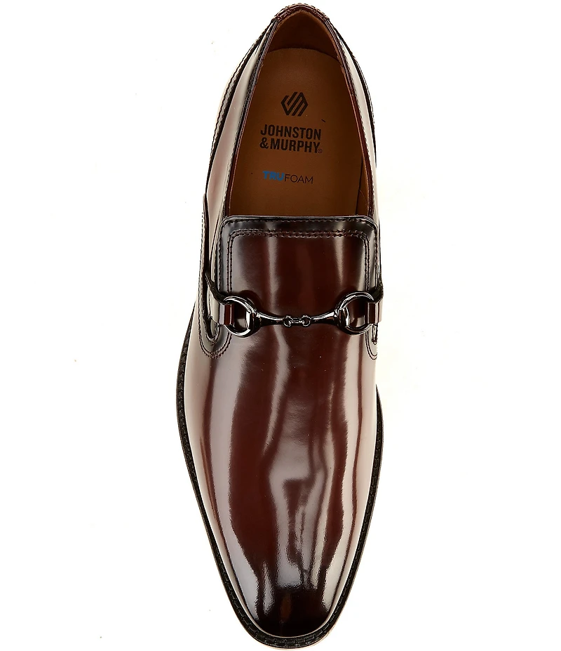 Johnston & Murphy Men's Richland Leather Bit Buckle Loafers