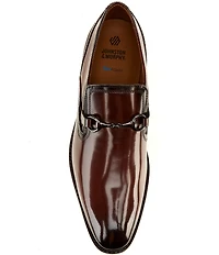 Johnston & Murphy Men's Richland Leather Bit Buckle Loafers