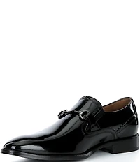 Johnston & Murphy Men's Richland Leather Bit Buckle Loafers