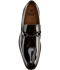 Johnston & Murphy Men's Richland Leather Bit Buckle Loafers