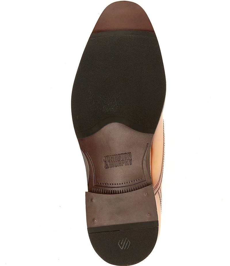 Johnston & Murphy Men's Richland Leather Bit Buckle Loafers