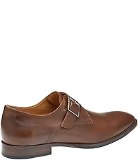Johnston & Murphy Men's Richland Leather Monk Strap Oxfords