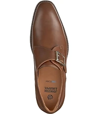 Johnston & Murphy Men's Richland Leather Monk Strap Oxfords