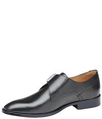 Johnston & Murphy Men's Richland Leather Monk Strap Oxfords