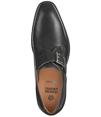 Johnston & Murphy Men's Richland Leather Monk Strap Oxfords