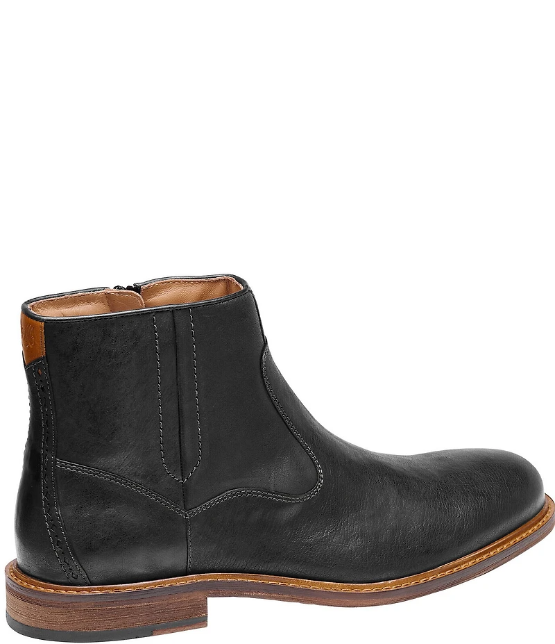 Johnston & Murphy Men's Ripley Leather Zip Boots