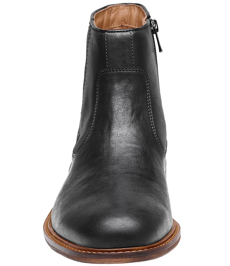 Johnston & Murphy Men's Ripley Leather Zip Boots