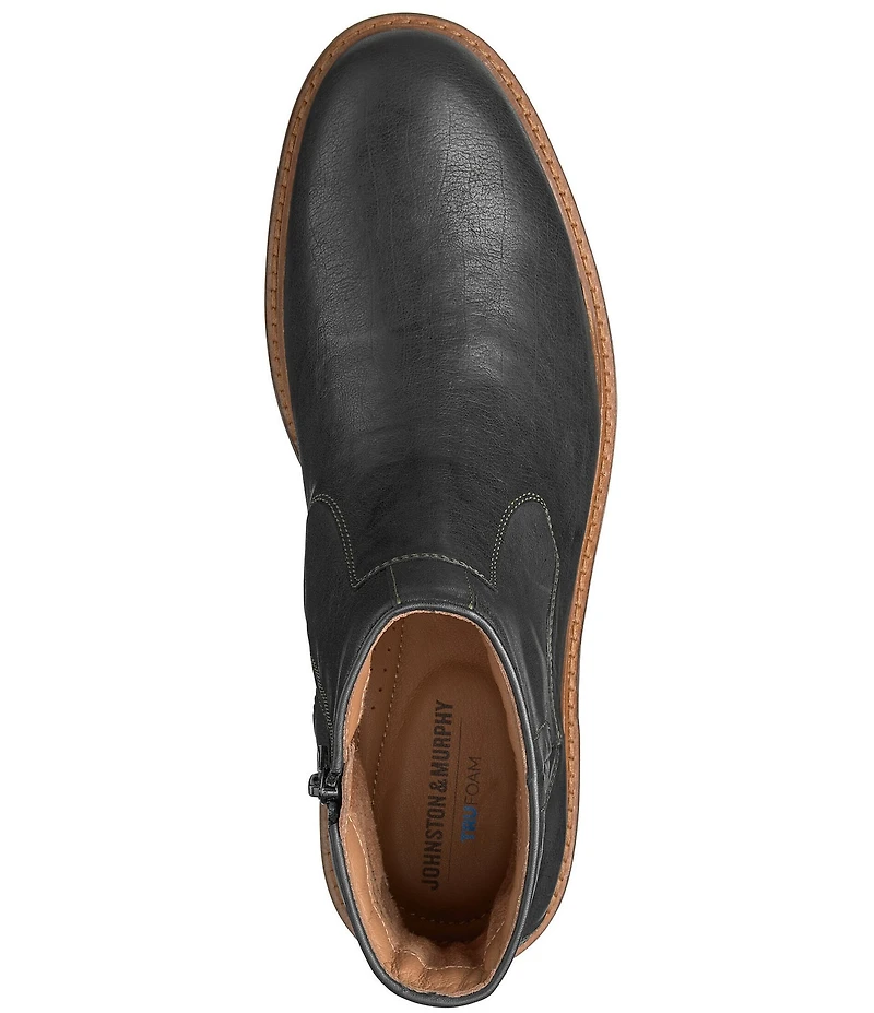 Johnston & Murphy Men's Ripley Leather Zip Boots