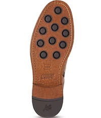 Johnston & Murphy Men's Ripley Oiled Leather Inside Zip Boots