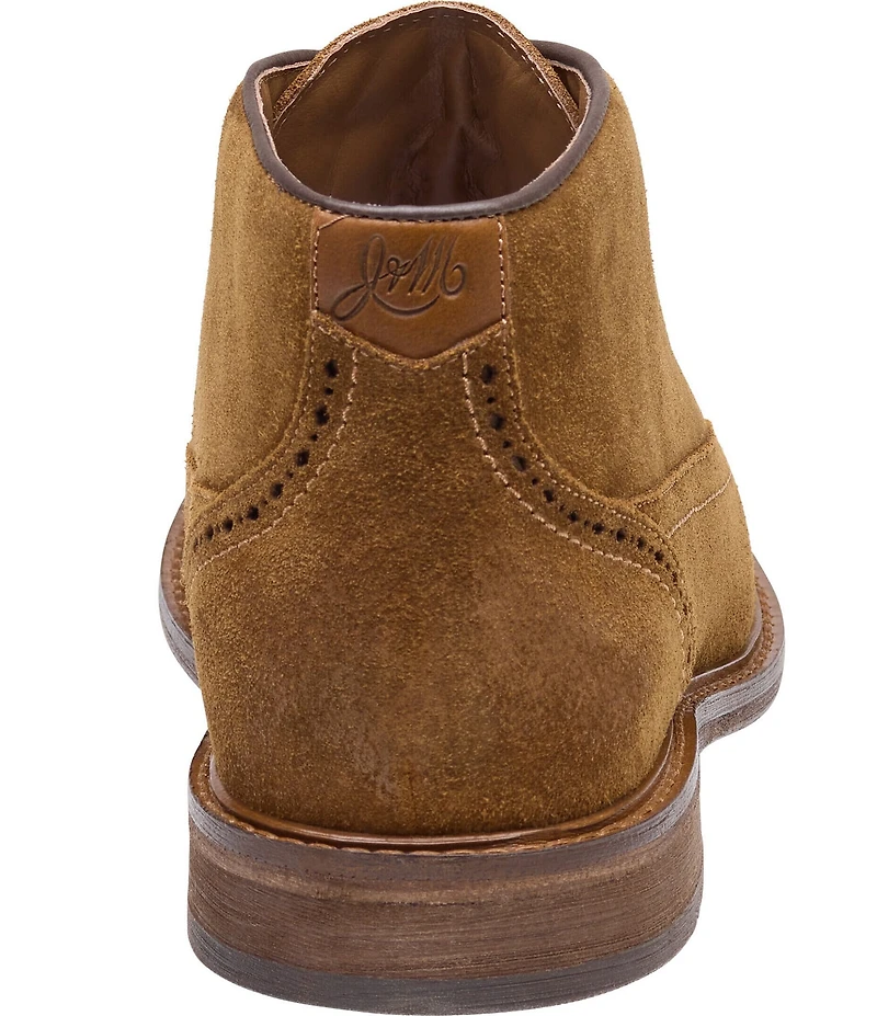 Johnston & Murphy Mens Ripley Suede Chukka Boot