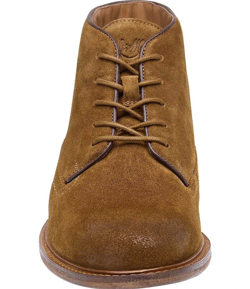 Johnston & Murphy Mens Ripley Suede Chukka Boot