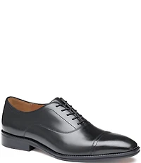 Johnston & Murphy Men's Sullivan Leather Cap Toe Oxfords