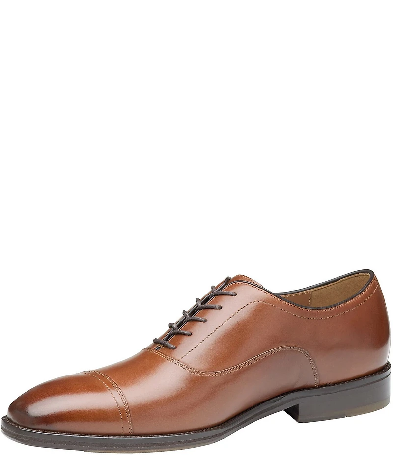 Johnston & Murphy Men's Sullivan Leather Cap Toe Oxfords