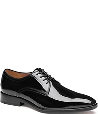 Johnston & Murphy Men's Sullivan Plain Toe Patent Leather Oxfords