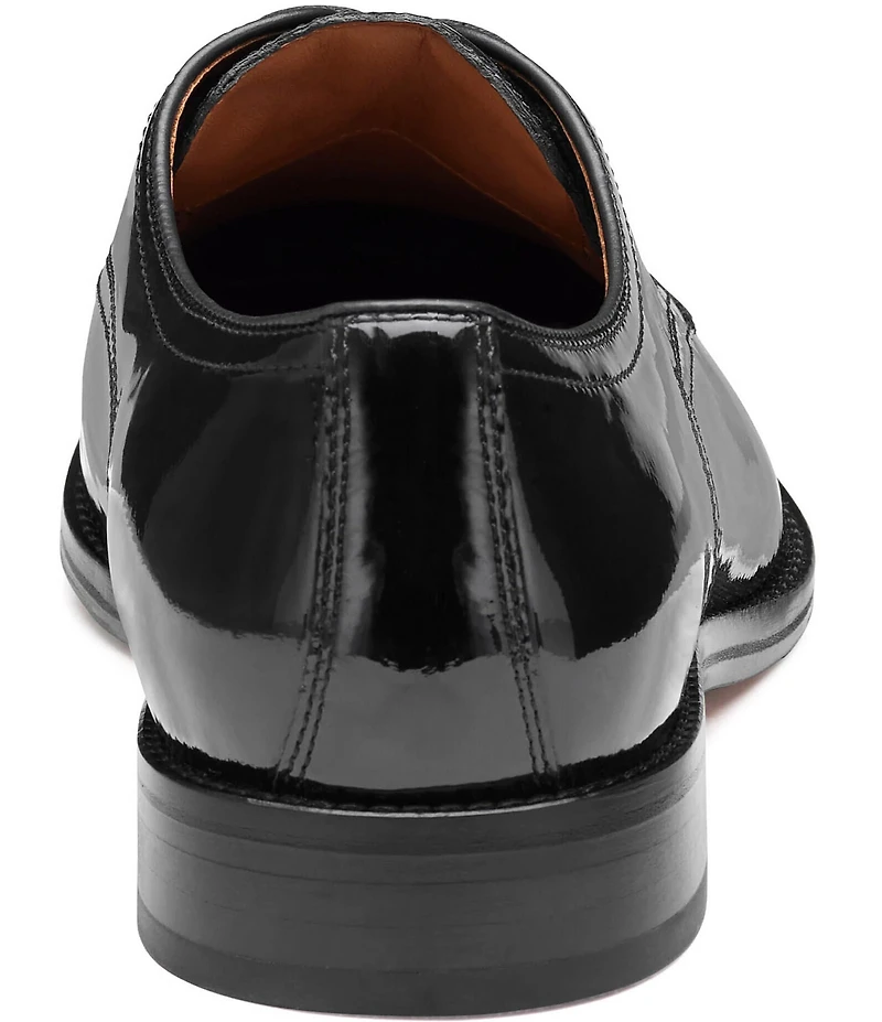 Johnston & Murphy Men's Sullivan Plain Toe Patent Leather Oxfords