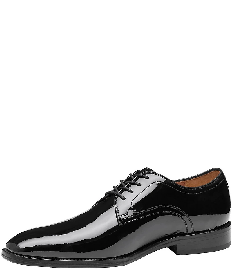 Johnston & Murphy Men's Sullivan Plain Toe Patent Leather Oxfords