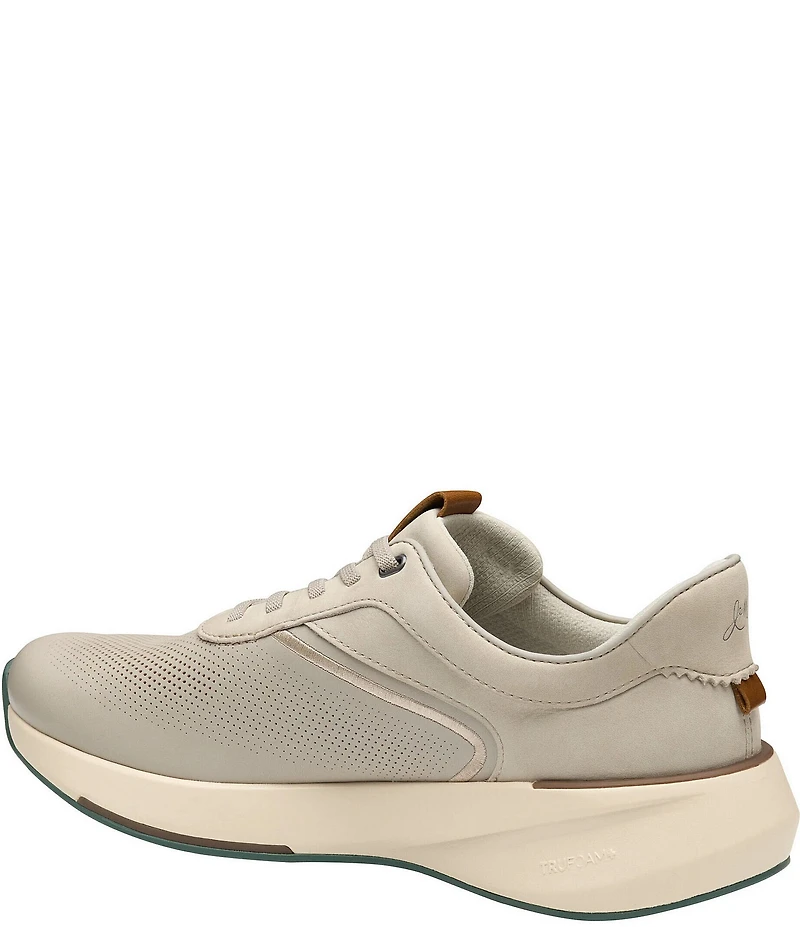 Johnston & Murphy Men's Surge Embossed Full Grain Leather and Nubuck U-Throat Sneakers