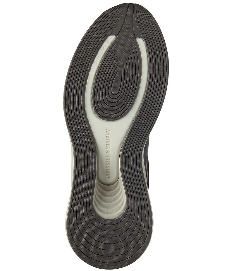 Johnston & Murphy Men's Surge Embossed Full Grain Leather and Nubuck U-Throat Sneakers