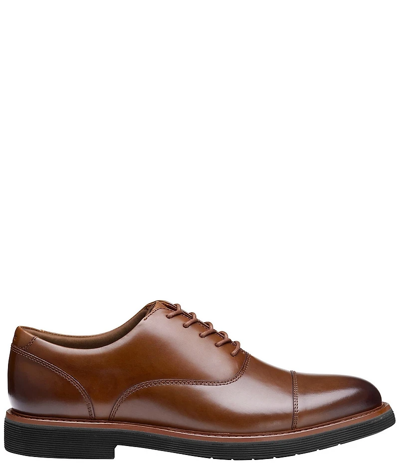 Johnston & Murphy Men's Tyson Leather Cap Toe Oxfords