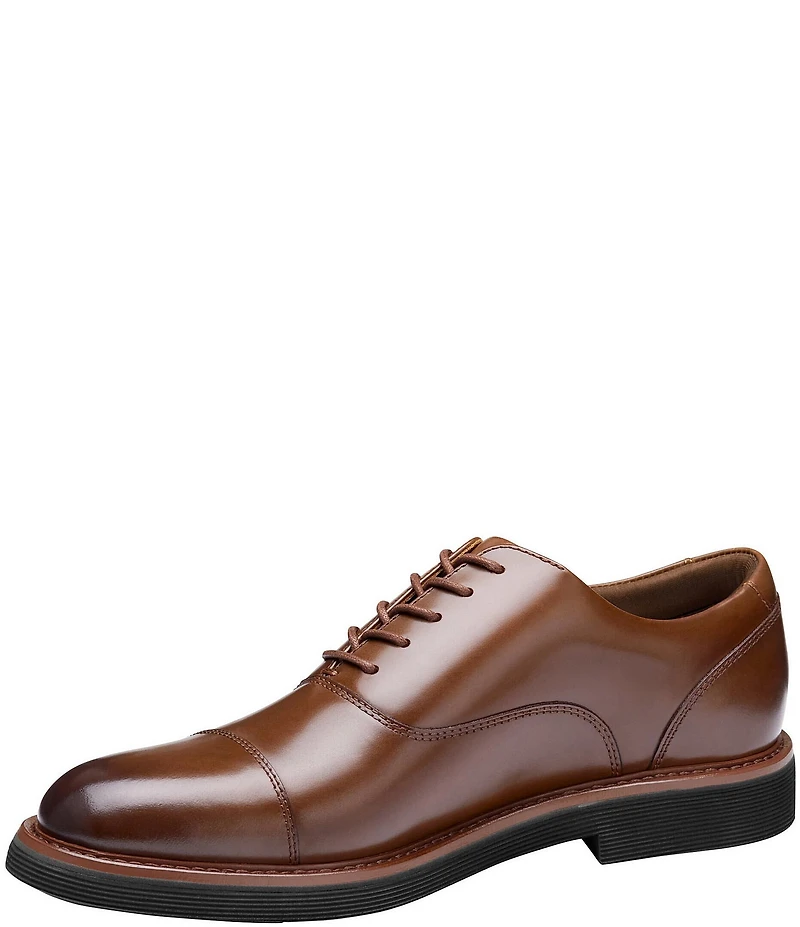Johnston & Murphy Men's Tyson Leather Cap Toe Oxfords