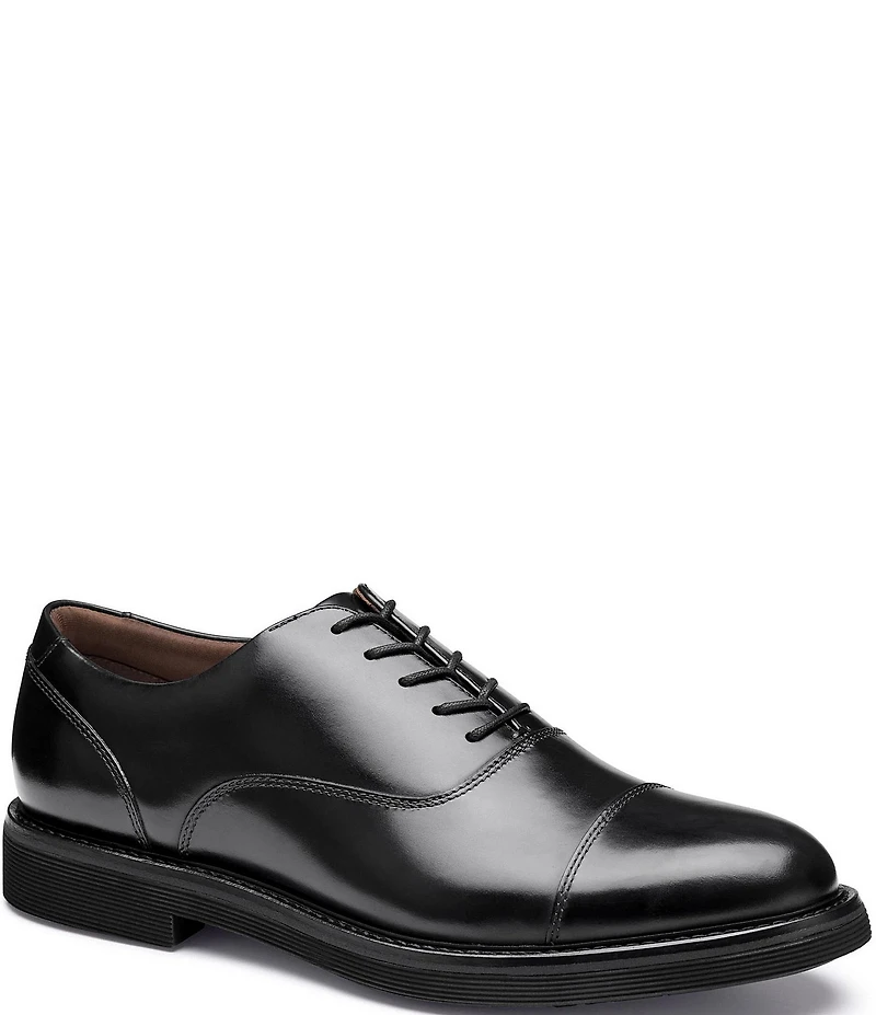 Johnston & Murphy Men's Tyson Leather Cap Toe Oxfords