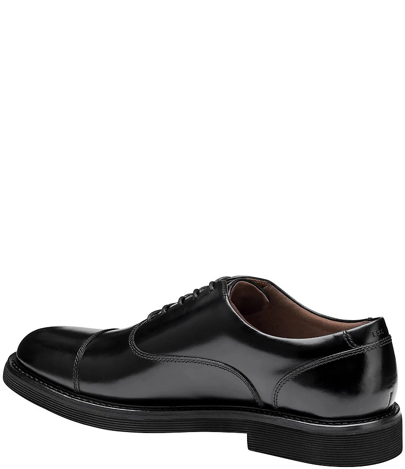 Johnston & Murphy Men's Tyson Leather Cap Toe Oxfords