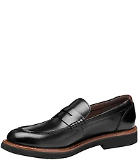 Johnston & Murphy Men's Tyson Leather Dress Penny Loafers