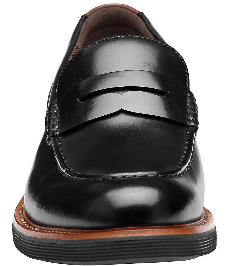 Johnston & Murphy Men's Tyson Leather Dress Penny Loafers
