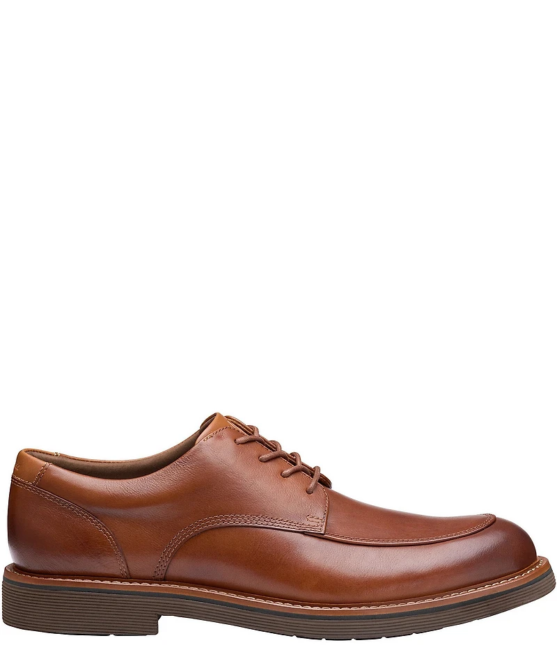 Johnston & Murphy Men's Tyson Leather Moc Toe Oxfords