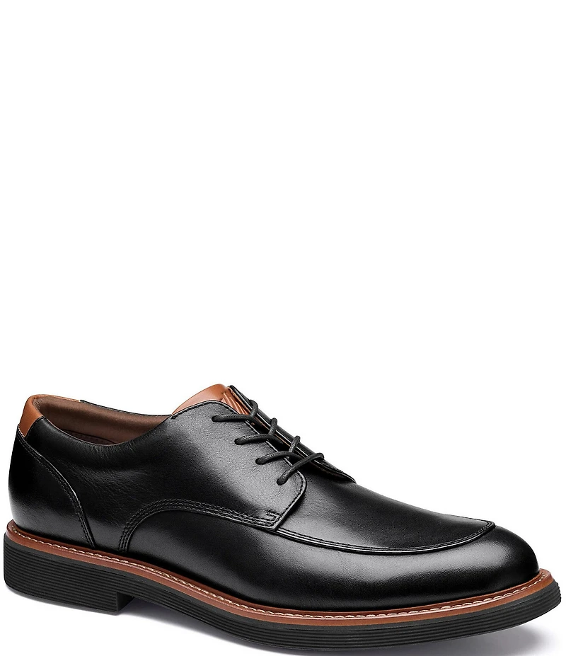 Johnston & Murphy Men's Tyson Leather Moc Toe Oxfords