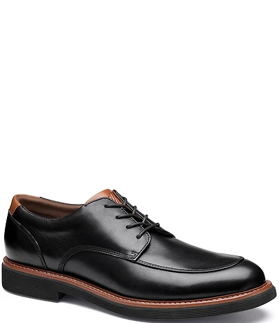 Johnston & Murphy Men's Tyson Leather Moc Toe Oxfords