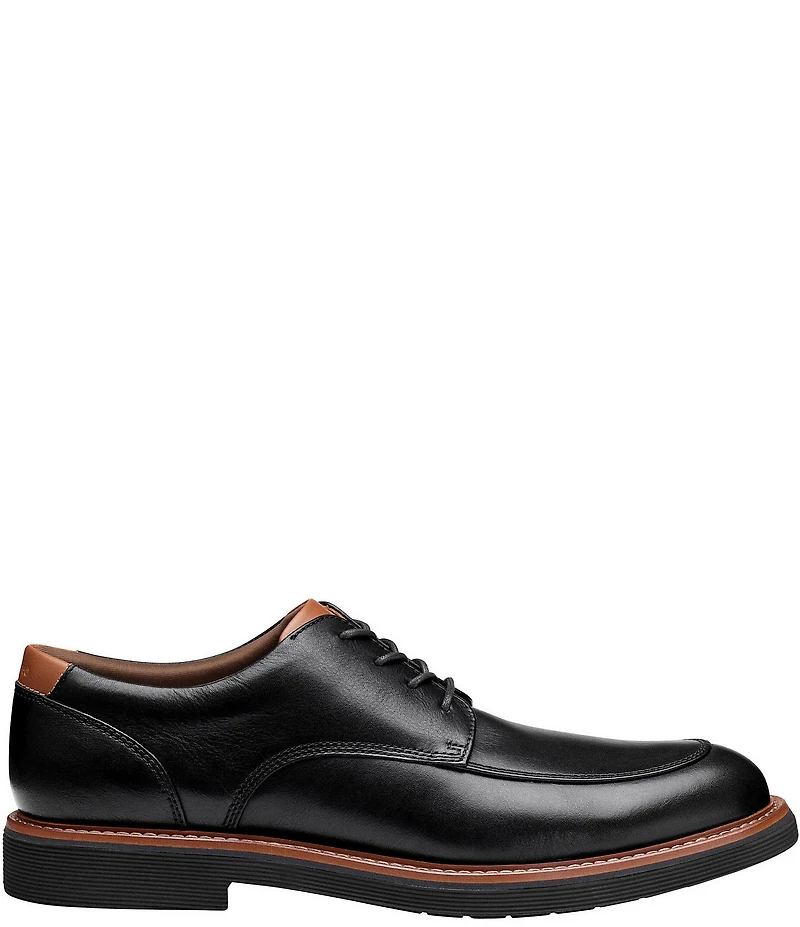 Johnston & Murphy Men's Tyson Leather Moc Toe Oxfords