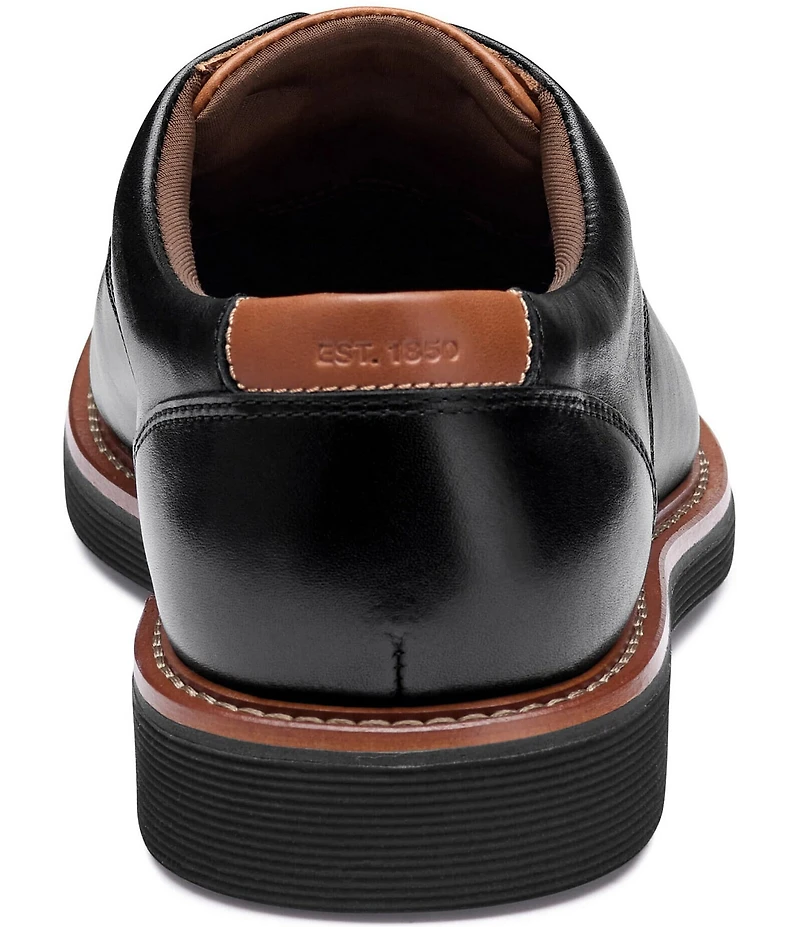 Johnston & Murphy Men's Tyson Leather Moc Toe Oxfords