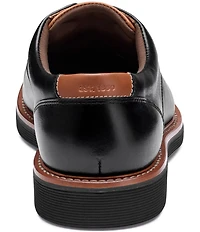 Johnston & Murphy Men's Tyson Leather Moc Toe Oxfords