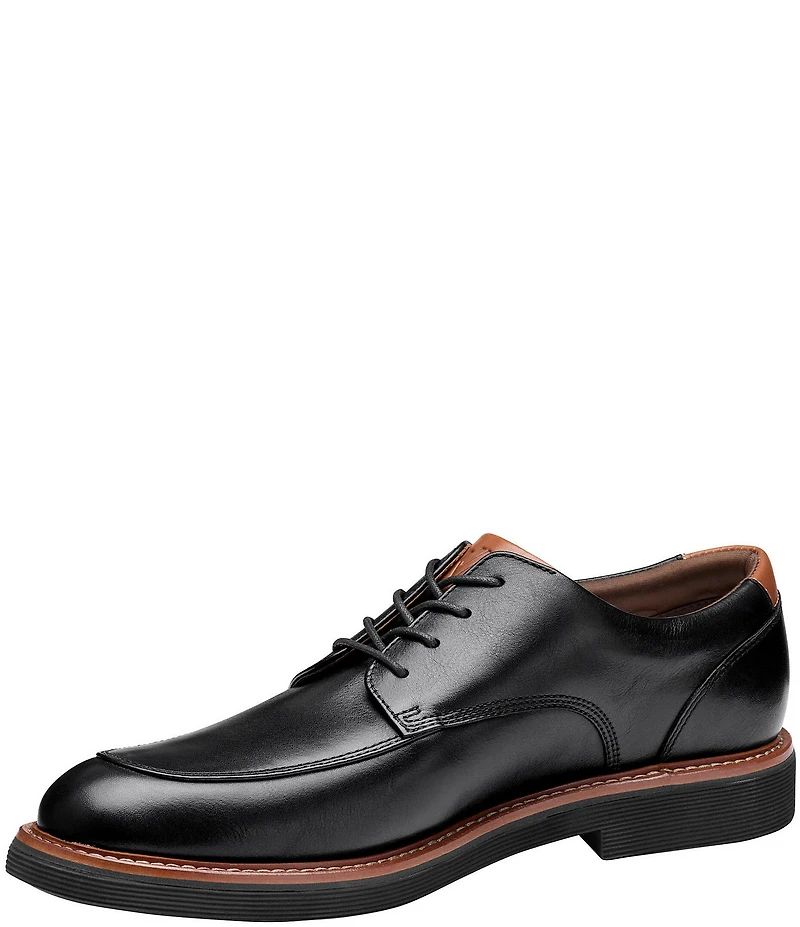 Johnston & Murphy Men's Tyson Leather Moc Toe Oxfords