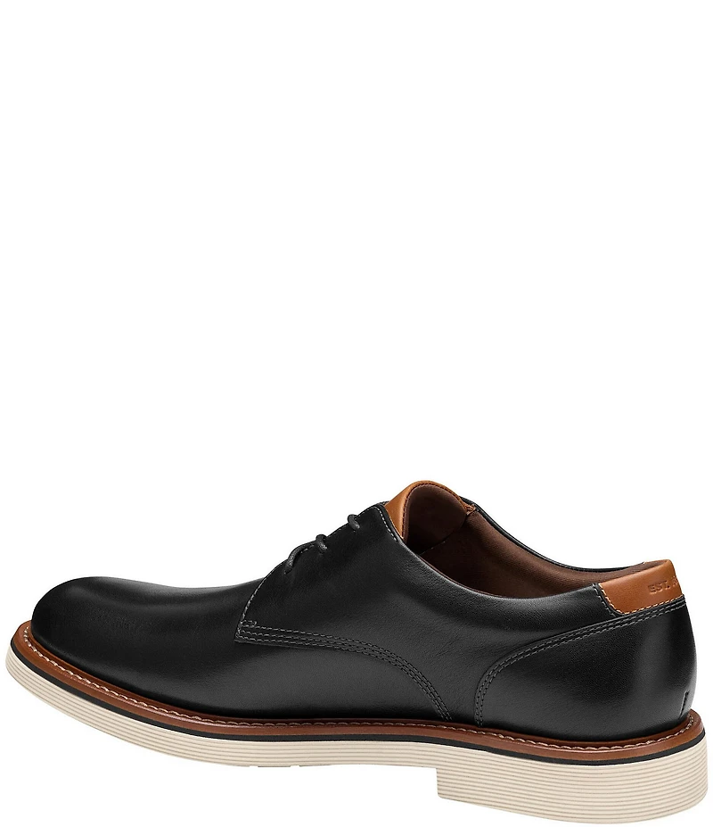 Johnston & Murphy Men's Tyson Leather Plain Toe Oxfords