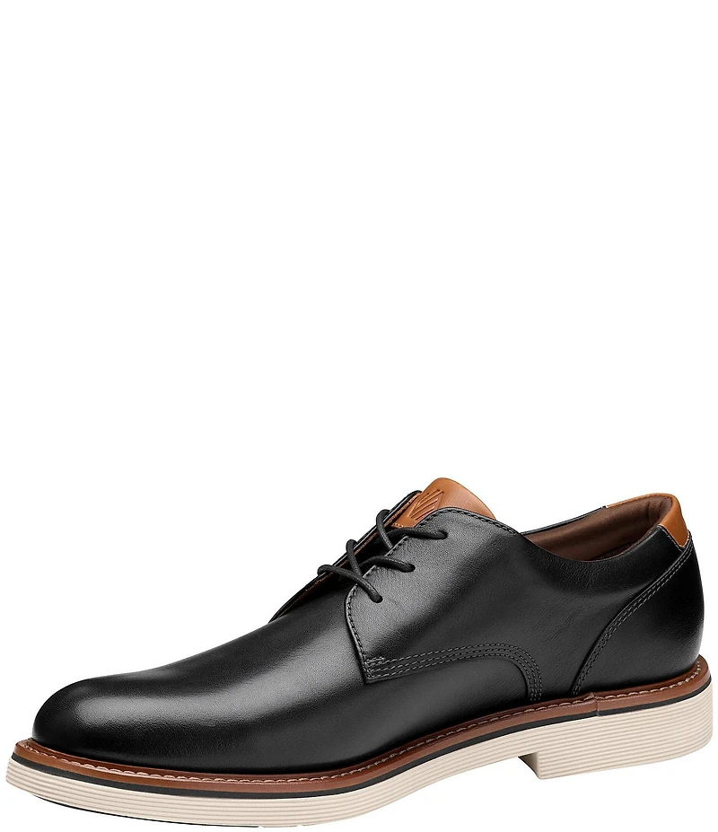 Johnston & Murphy Men's Tyson Leather Plain Toe Oxfords