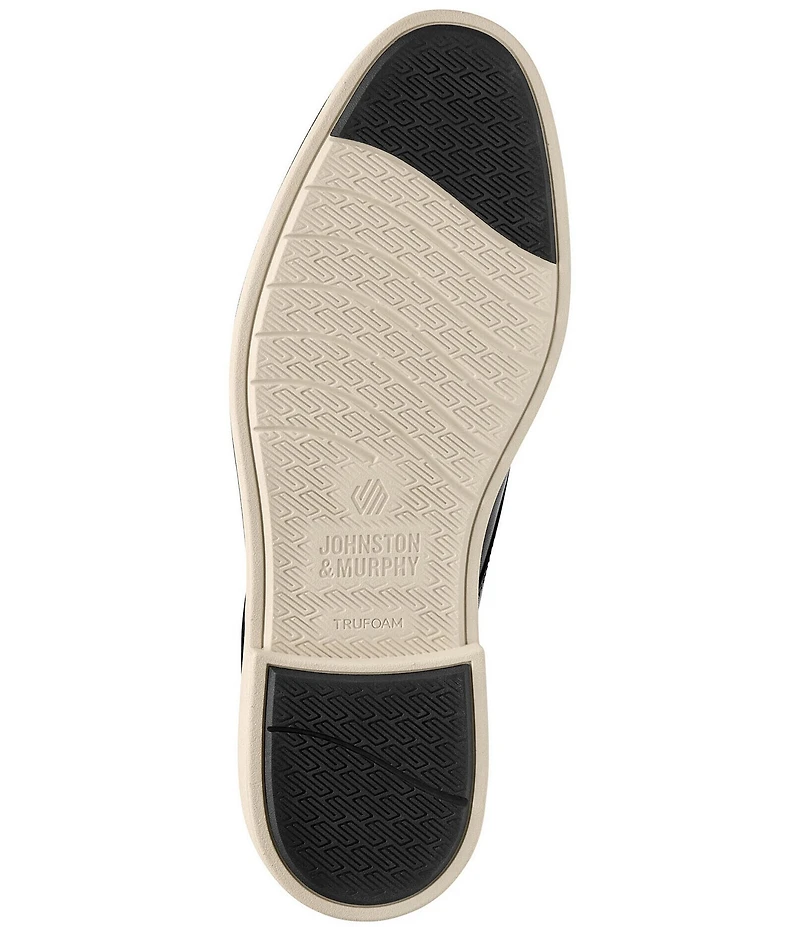 Johnston & Murphy Men's Tyson Leather Plain Toe Oxfords
